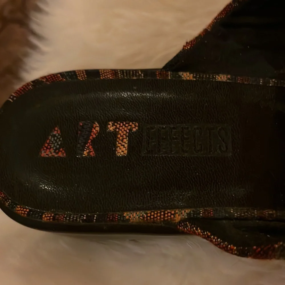 Colorful Patterned Mules - Picture 3 of 9